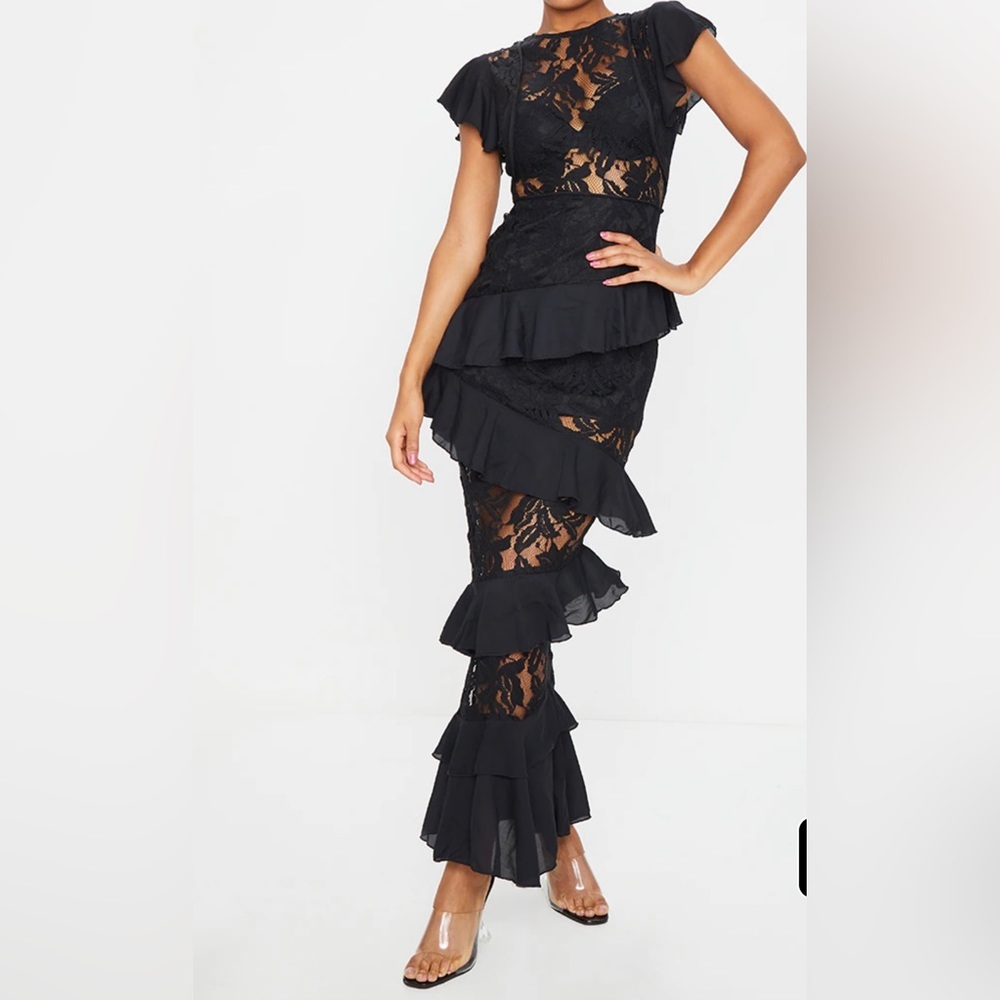 Beautiful black lace dress